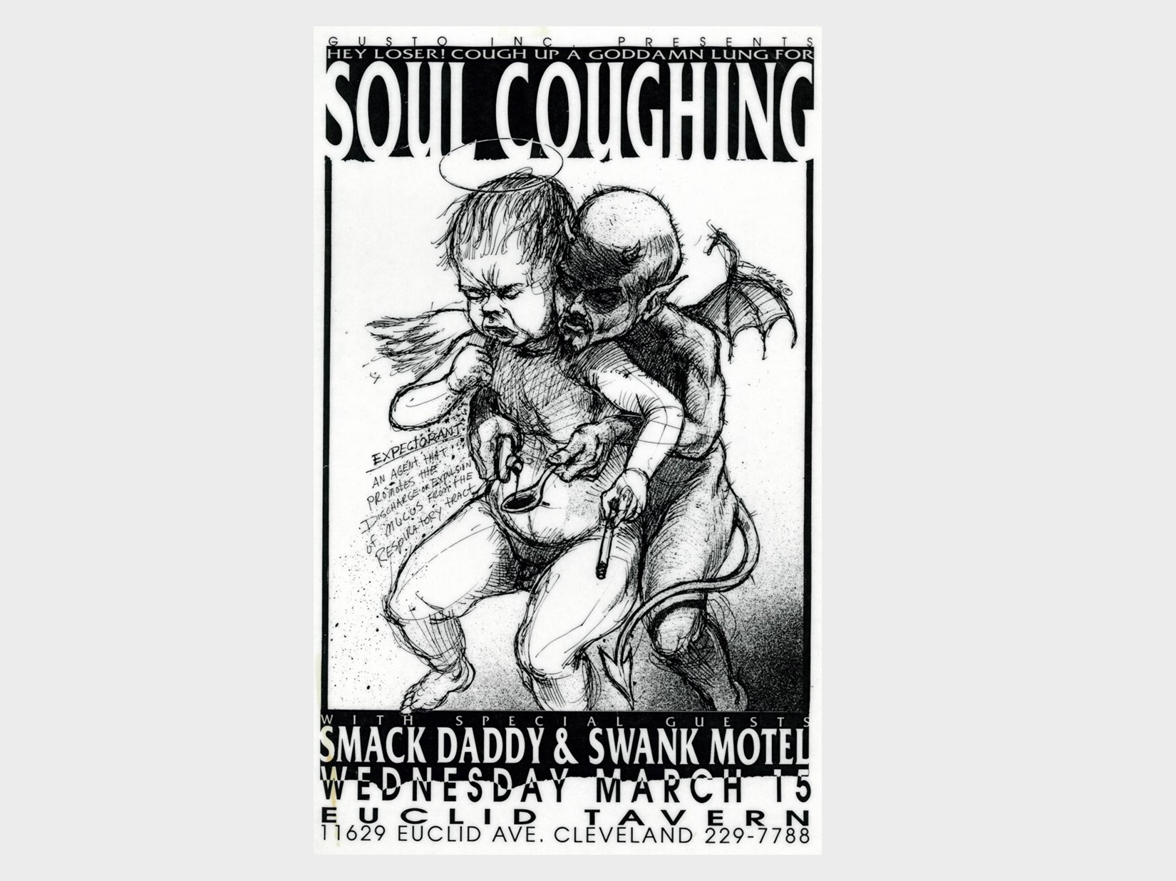 Buddy Love with Swank Motel at Soul Coughing in 1995